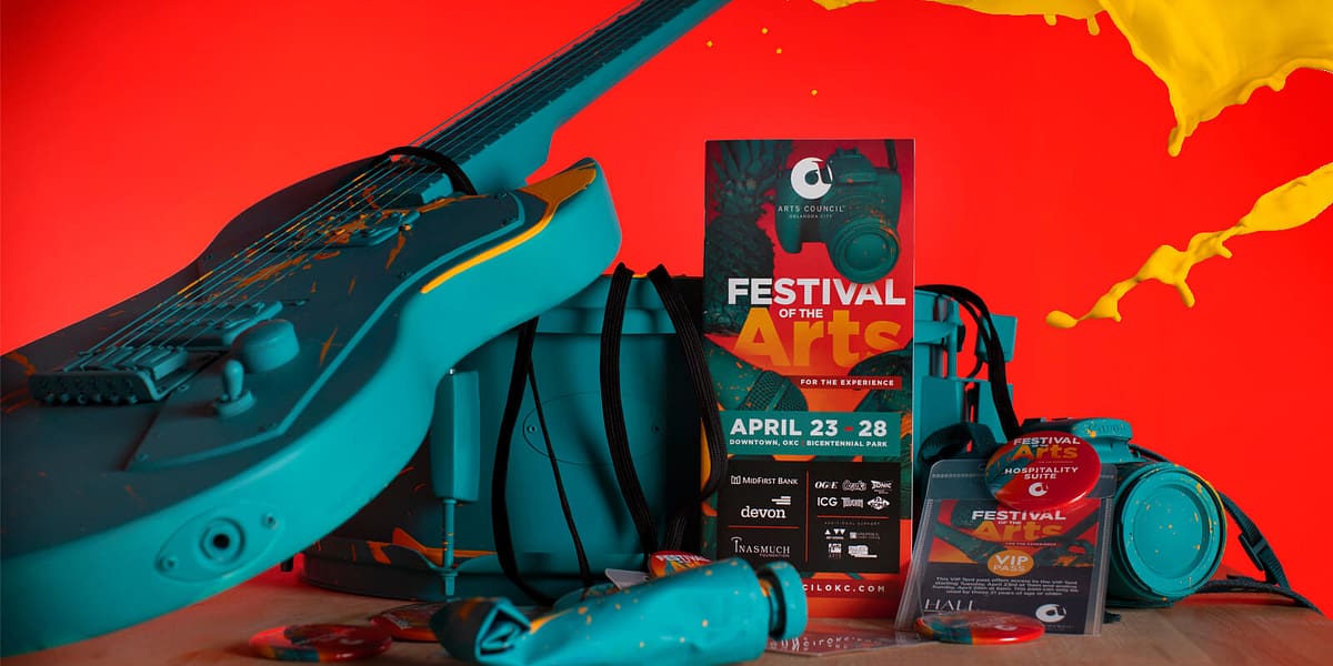 Brand for Arts Council Oklahoma City's Festival of the Arts 2019